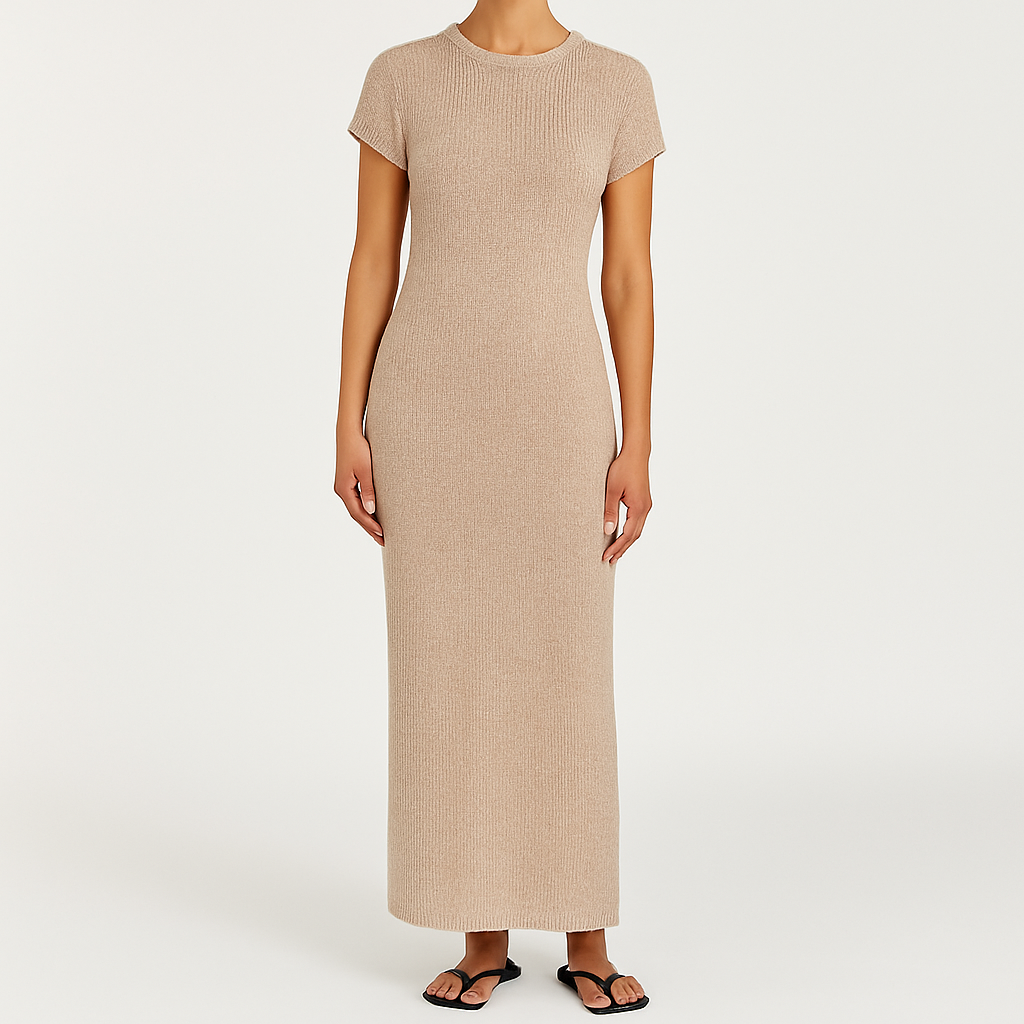 Vellora™| Lang Minimalistisk Kjole