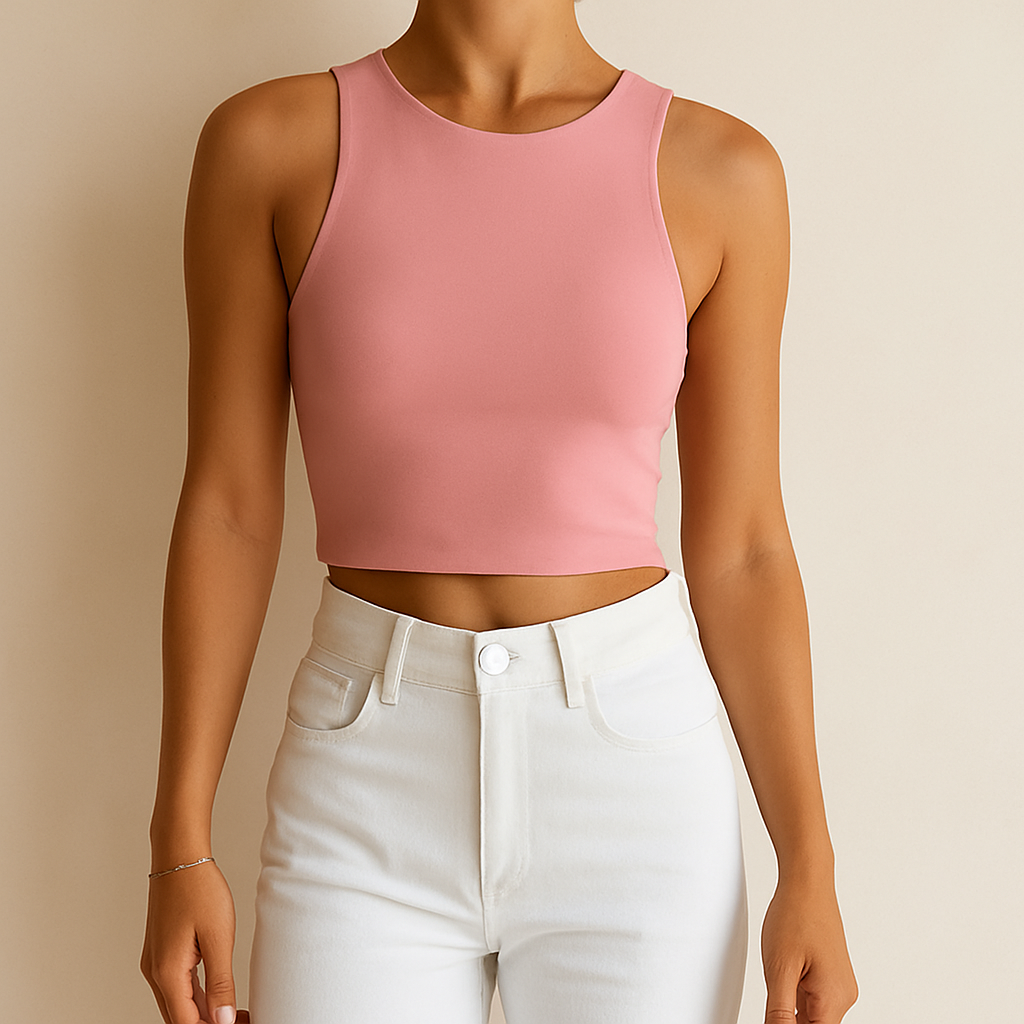 Vellora™ – Den essentielle top der løfter dit look med stil og enkelthed